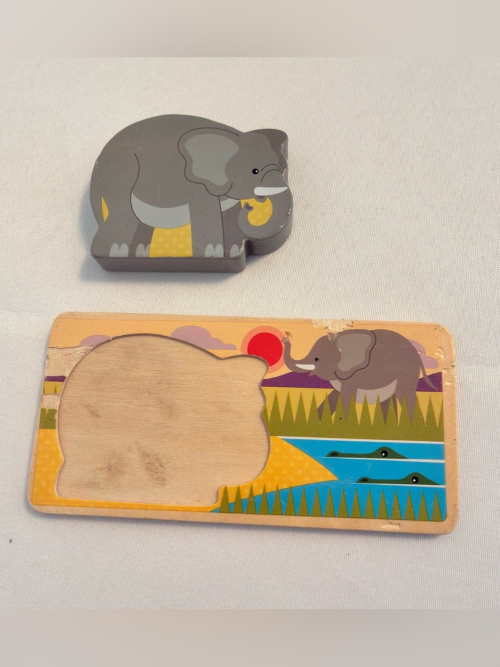 Melissa & Doug Animal Picture Boards Reversible Farm Ocean Jungle Forest - Picture 12 of 12